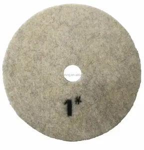 Nylon 66 fiber mixed nature animal hair polishing pad Concrete polishing buffing pad