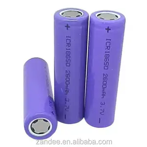 18650 3.7V ली आयन बैटरी 3C 6A 1500mah 1800mah 2000mah 2200mah 2400mah 2600mah