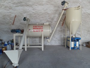 Factory Mix Dry Packing <strong>Plaster</strong> Automatic Weight Premixed Lime Mortar <strong>Mixer</strong> Simple Tile Grout Making Machine - Product Image 5