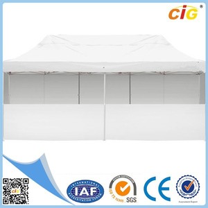 सस्ते तह तम्बू नीले चार साइड दीवारें लोहे के फ्रेम तह टैगज़ेबो 3x3 - Product Image 5