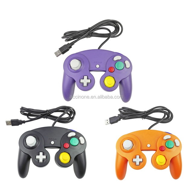 Retro Wired USB Game Controller Joystick for PC Gamepad Not Compatible for NGC PC Joypad ONLY