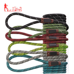 Adjustable Mountain Climbing Loop <strong>slip</strong> <strong>Lead</strong> <strong>for</strong> Medium <strong>Dogs</strong>, Braided <strong>Lead</strong> - Product Image 5