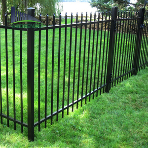 <span class=keywords><strong>S</strong></span>ıcak daldırma galvanizli dekoratif ferforje çelik ızgara çit paneli toz kaplı balkon ferforje çit kafes kapıları için - Product Image 6