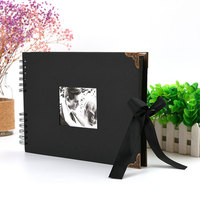 Wholesale DIY Spiral Photo Album Leather Scrapbook Kit