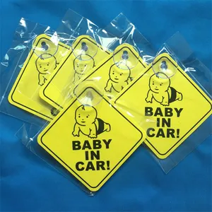 Mevcut tüm arabalar için Güvenlik Komik Araba Pencere Vinil Çıkartması Hangover Işareti Çıkartmalar Baby On Board Çıkartması