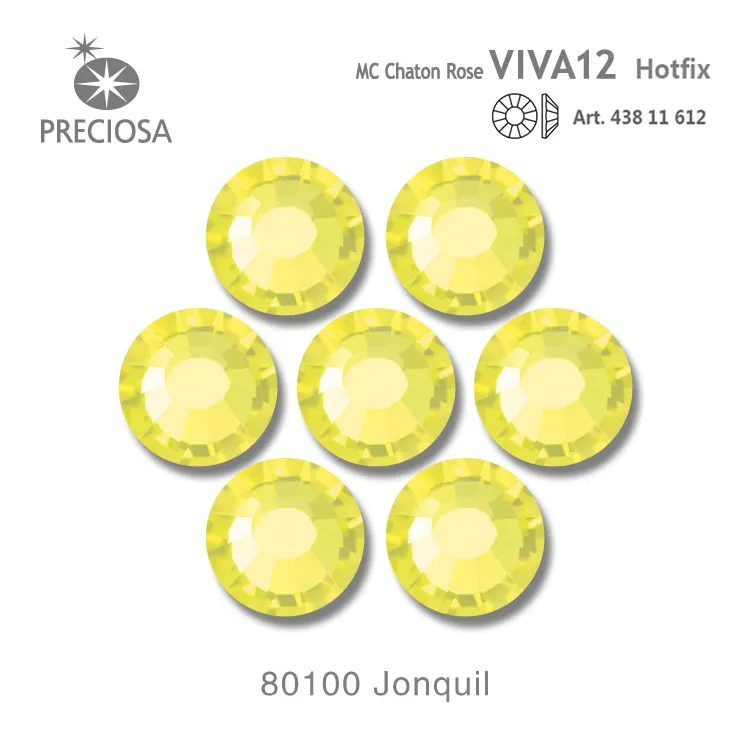 Preciosa Viva 12 Giunchiglia ss16 hotfix strass per costumi da bagno