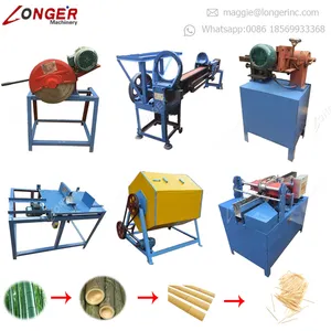 Industrielle automatische Maschinen produktion Holz Bambus Zahnstocher Herstellung Maschine