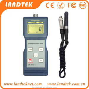 Misuratore di spessore del rivestimento di Landtek alluminio/cromo/substrato dello zinco <span class=keywords><strong>CM</strong></span>-<span class=keywords><strong>8823</strong></span> a correnti parassite (NF)