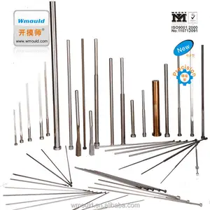 SKD61 JIS Nitrided Steel Ejector Lengan Pin dengan Standar Tinggi Cetakan Komponen