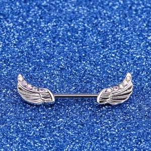 Ange Ailes Piercing Mamelon Anneau mamelon bijoux expander - Product Image 6