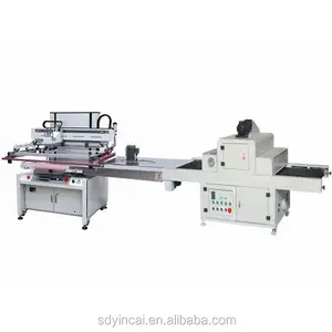 Made in China Automatic screen printing machine with UV Curing for paper PET sheets In Foshan