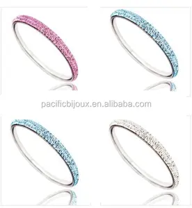 america diamond bangle american jewellery clay crystal stainless steel bangle no fade bangle wrist