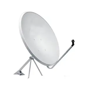Ku band 90cm tipo polar fora tamanho pequeno antena do prato de satélite tv