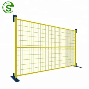 Factory Direct Canada Crowed Control Barrier Used Temporary Fence Portable Fencing