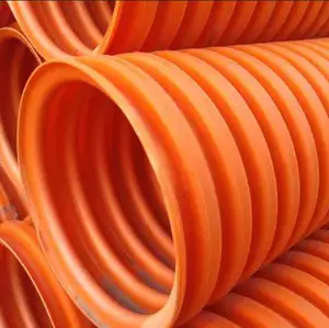 plastic PP PE PA EVA corrugated flexible pipe machinery