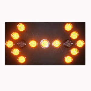 Indicador de segurança da estrada do mercado europeu led seta tráfego da placa de estrada - Product Image 5