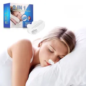 Advanced Air Purifier 2-1 Anti Snoring and Sleeping Breath Aid Device Relieve Stuffy Nose Nasal Dilator