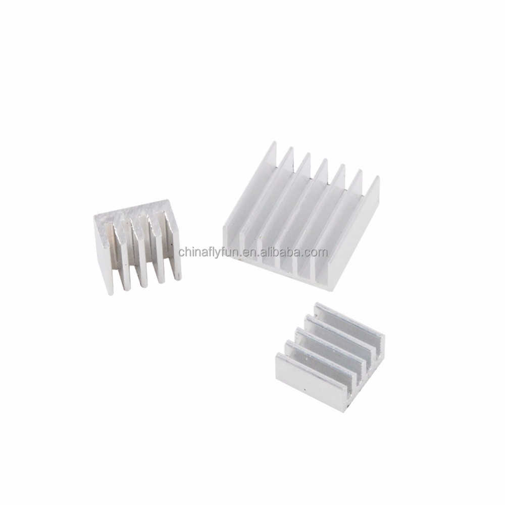 Алюминиевый радиатор для защиты разгона Raspberry Pi 3 Model B 2 B + A + Zero, 3 шт.