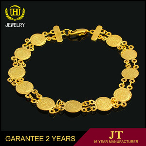 Bracelet unisexe, bijou à la mode, couleur or, à breloque pour homme, pour anniversaire, diy - Product Image 2