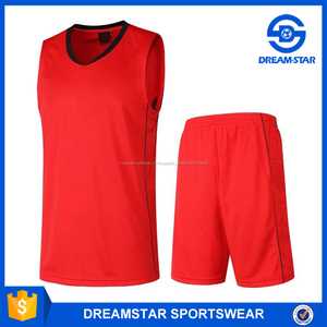 Personalized design design sublimation red Uniforms Basketball with the name and logo - Product Image 1