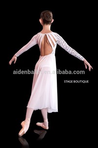 Robe de <span class=keywords><strong>danse</strong></span> <span class=keywords><strong>solo</strong></span> en mousseline de soie, costume de scène, vêtements de performance - Product Image 3