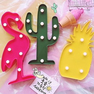 Cactus Marquee Luz Decoración Luz LED noche Luz Decoración pilas lámparas de mesa para <span class=keywords><strong>el</strong></span> Partido niños dormitorio - Product Image 6