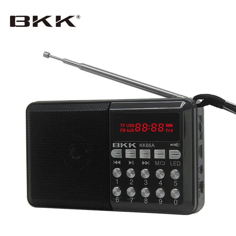 BKK Mini FM Radio For Music Player KK66