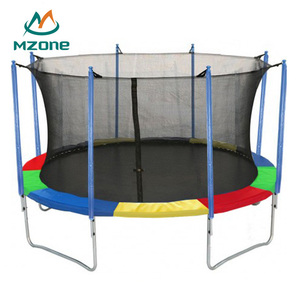 Mzone Professionnel 6FT 8FT 10FT 12FT 13FT 14FT 15FT 16FT De Gymnastique Bon Marché <span class=keywords><strong>Jardin</strong></span> TUV CE <span class=keywords><strong>Trampoline</strong></span> En Gros Avec Enclos - Product Image 5