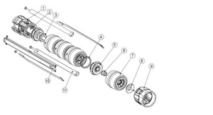 2.5 inch giếng sâu chìm bơm van vỏ xả Outlet của 6 inch bơm - Product Image 2