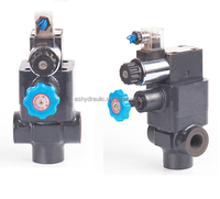 Válvula de Alivio Solenoide Modular para Control de Aceite, 300 Bar, 100C, Conexión Roscada - Modelos YFEH-B20H/YFEH-B32H/YFDH-F50H