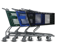 Panier en plastique 180L avec siège bébé Vente en gros