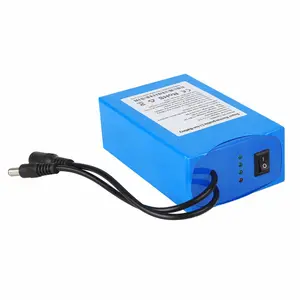 סוללת ליתיום יון 12 v 6600 mah נטענת 18650 3S3P למצלמת טלוויזיה במעגל סגור