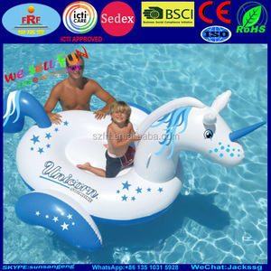 Flotador Inflable Gigante de Vinilo Personalizado con Diseño de Unicornio Mágico para Fiestas de <span class=keywords><strong>Piscina</strong></span> de Verano - Product Image 2