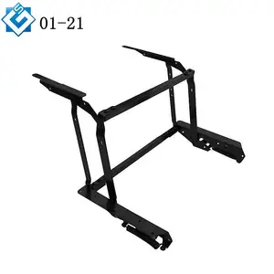 Möbel Hardware Wonderful Square Couch tisch hebt nach oben Lift Up Top Couch tisch Lifting Frame Mechanismus Feder scharnier