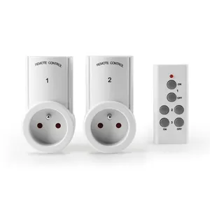 Energy Saving Wireless Remote Control 12V Plug With Socket