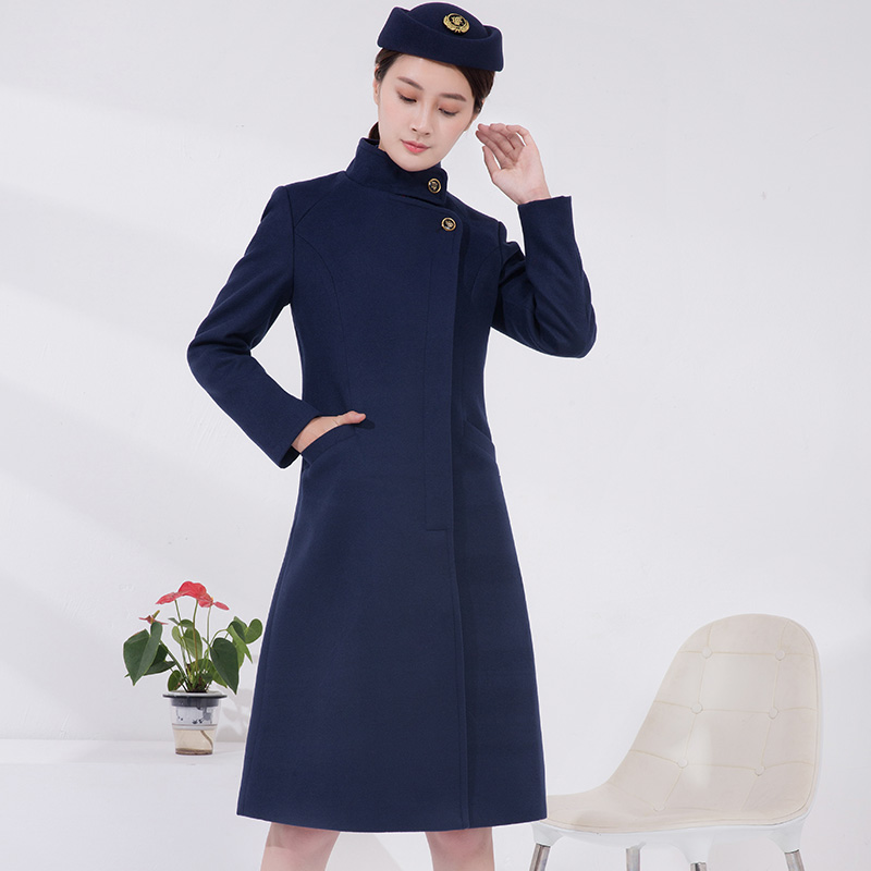 Cappotto blu profondo