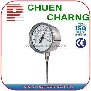 Industrial Usage <strong>Bimetal</strong> Temperature <strong>Thermometer</strong> - Product Image 3