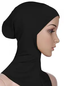 Hiyab Interior de Algodón Modal Árabe Islámico Musulmán, Gorro Interior para Mujer, Hiyab Interior al por Mayor, Pañuelo Interior <span class=keywords><strong>Ninja</strong></span> - Product Image 2