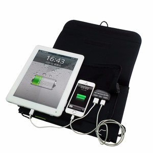 Cargador de Energía Solar 5 <span class=keywords><strong>V</strong></span> 20 W de la Energía Solar de Carga de la Batería para el Teléfono Móvil Tabletas, puertos dobles de - Product Image 3
