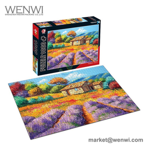 'S 1000 units least wholesale custom cardboard paper puzzle for adults play games - Product Image 2