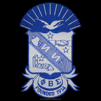Insigne de broderie en tissu personnalisé de sororité Fabricants de patchs de lettres grecques