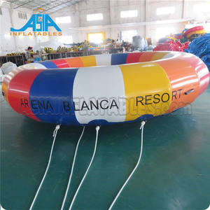 Thương Mại Towable Ống Inflatable UFO Disco Ball Thuyền Đồ Chơi Nước Trò Chơi Thể Thao - Product Image 3