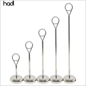 Catering Wedding Accessories Full Size High Quality Commercial Party <strong>Name</strong> Tag <strong>Holder</strong> Cheap Price Gold Metal <strong>Table</strong> Number <strong>Holder</strong> - Product Image 3