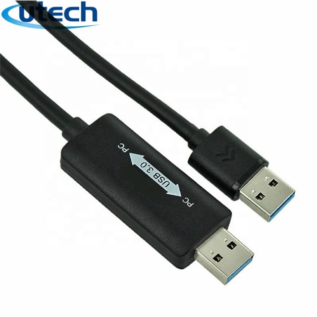 High Quality 2026 New USB 3.0 Data Link Cable Gold Plated Connectors Braid Shielding PVC Jacket RoHS Certified for PC/MAC 2m