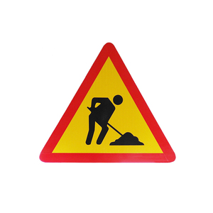 Aluminum <strong>Reflective</strong> Sign Boards and Their Meanings Traffic Signs <strong>Triangle</strong> - Product Image 1