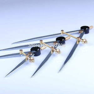 3pcs/set 4/6/8 Inch Adjustable Wing Divider Edge Creaser DIY <strong>Leather</strong> Craft <strong>Tool</strong> Marking <strong>Tools</strong> - Product Image 1
