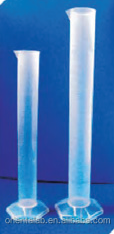 Мерный цилиндр, изготовлен из полипропилена