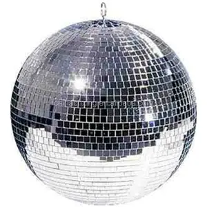 Boule à miroir Disco suspendue, grande taille, décoration de fête de noël, bon marché, en vente