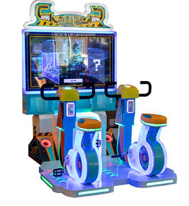 Macchina del gioco di divertimento della galleria di corsa del ragazzo della bicicletta del videogioco di sport della galleria a gettoni <span class=keywords><strong>per</strong></span> il negozio di giochi - Product Image 3
