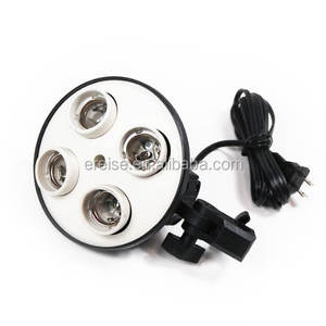 E-Reise <span class=keywords><strong>Studio</strong></span> 2400 Watt Large Photography Softbox Kit de lumière <span class=keywords><strong>photo</strong></span> <span class=keywords><strong>continue</strong></span> 16 "X 24" Arm Hair Light avec - Product Image 3